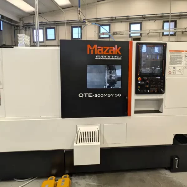 Nuovo tornio Mazak QTE-200MSY SG in azienda